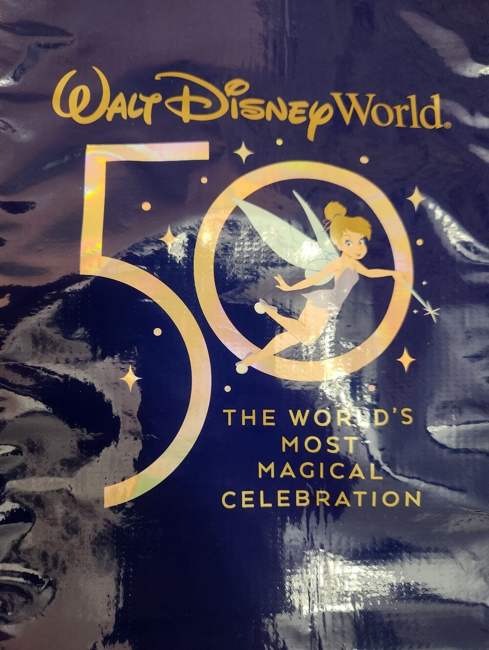 Walt Disney World 50th Anniversary Reusable Shopping Bag - Picture 7 of 7